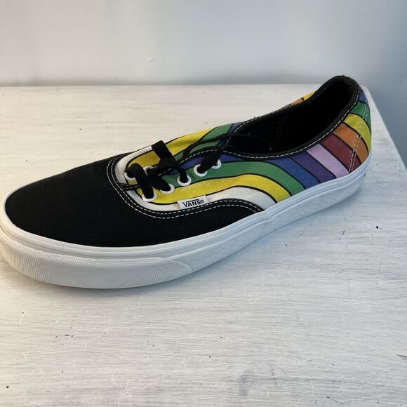 Size 11 Men's - Vans Authentic Refract Rainbow - Picture 2 of 12
